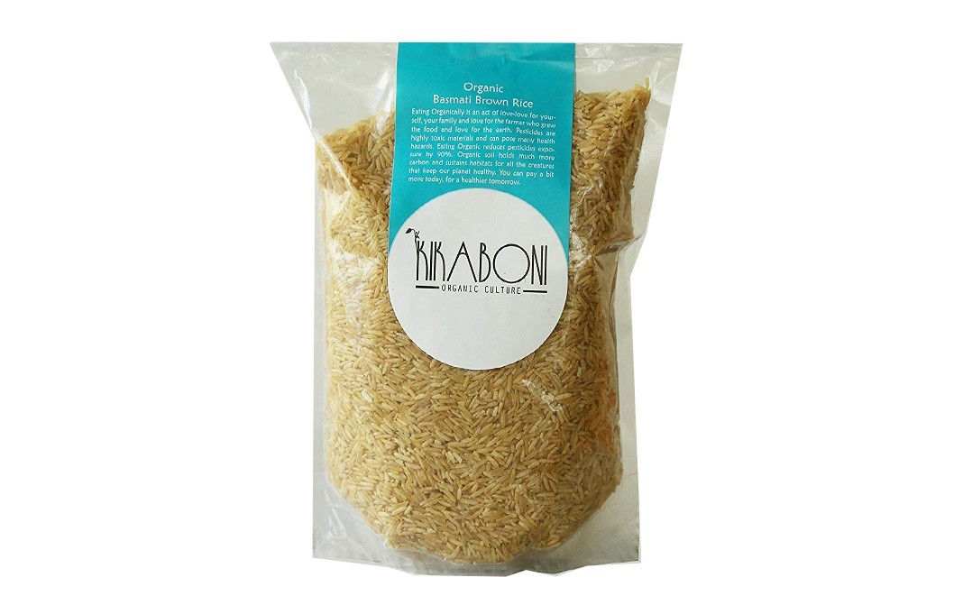 Kikaboni Organic Basmati Brown Rice    Pack  1 kilogram